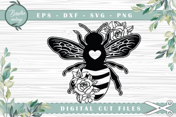 Discover the Versatility of Bee Floral Bee Cutting Files