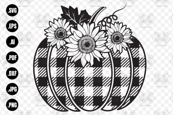 Discover the Versatility of Floral Pumpkin and Plaid Pumpkin SVG Files