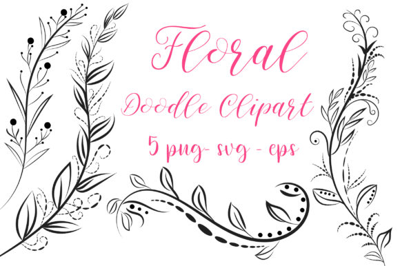 Exploring Floral Doodle Clipart: A Versatile Tool for Creative Projects
