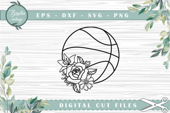 Exploring the Versatility of Basketball Floral Cutting Files