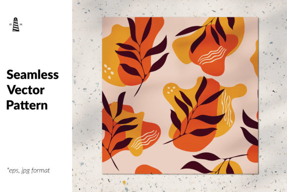 Modern Floral Seamless Pattern: A Versatile Design