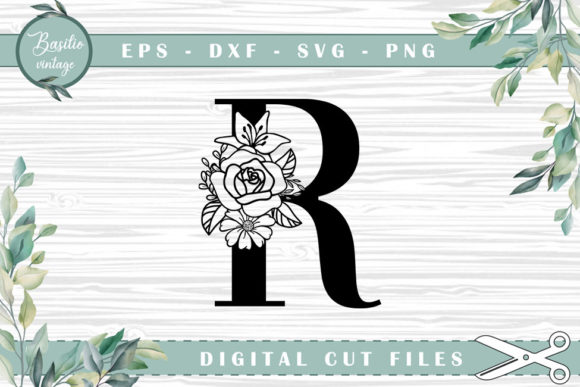 Strategic Use of Floral Letter R Alphabet Cutting Files for Creative and Professional Projects